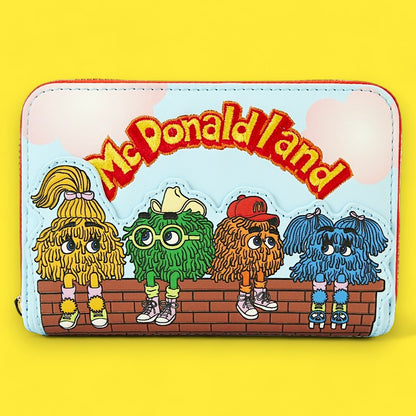 McDonald's Vintage Fry Kids Zip Around Wallet