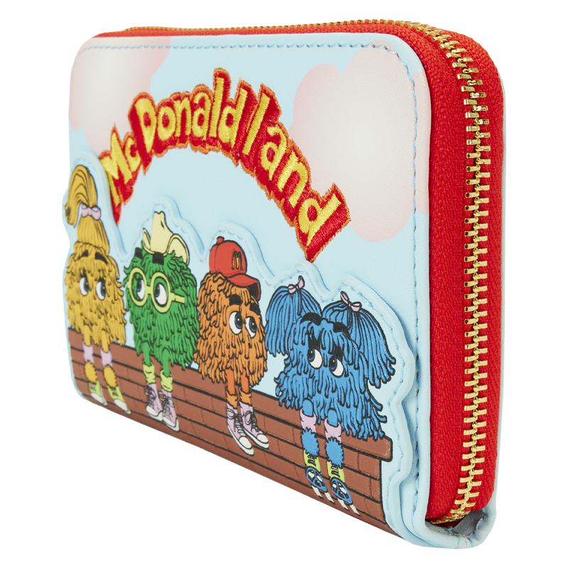 McDonald's Vintage Fry Kids Zip Around Wallet