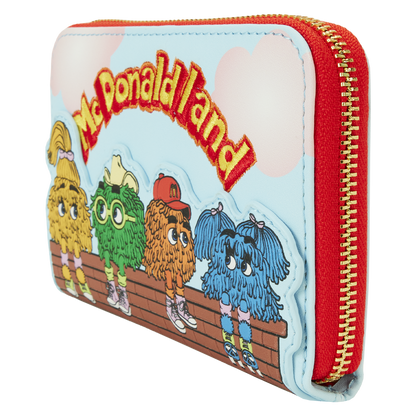 McDonald's Vintage Fry Kids Zip Around Wallet