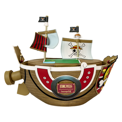 One Piece Thousand Sunny Ship Figural Crossbody Bag