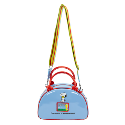Peanuts 75th Anniversary Snoopy “Happiness Is a Good Friend” Bowler Bag