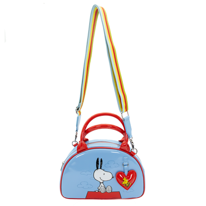 Peanuts 75th Anniversary Snoopy “Happiness Is a Good Friend” Bowler Bag