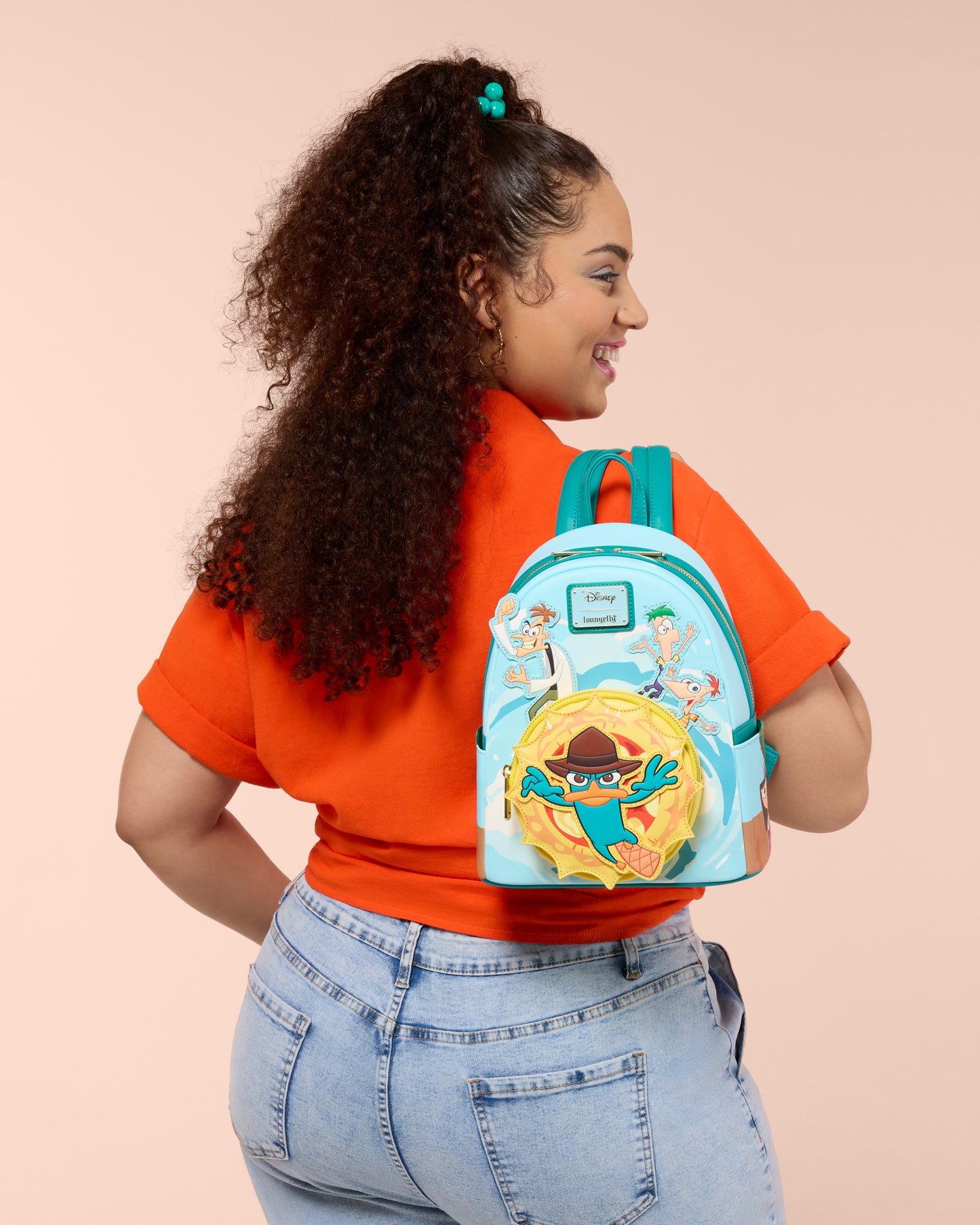 Phineas & Ferb Light-Up Mini Backpack