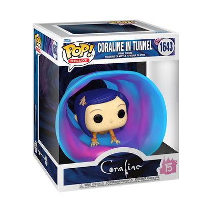 Coraline 15th Anniversary Coraline in Tunnel Deluxe Funko Pop! Vinyl Figure #1643
