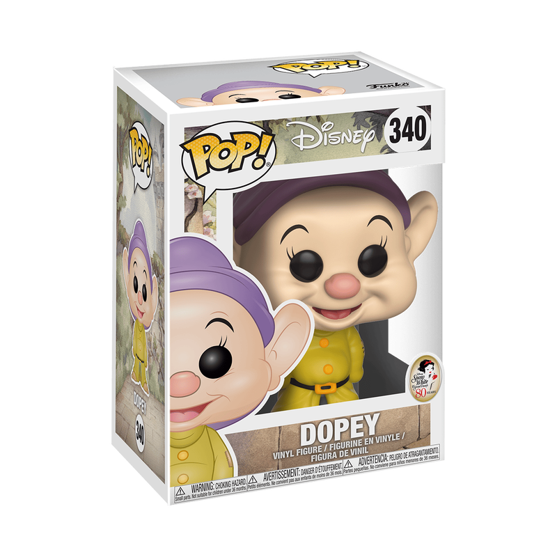 Snow White and the Seven Dwarfs Dopey Funko Pop! Vinyl Figure #340
