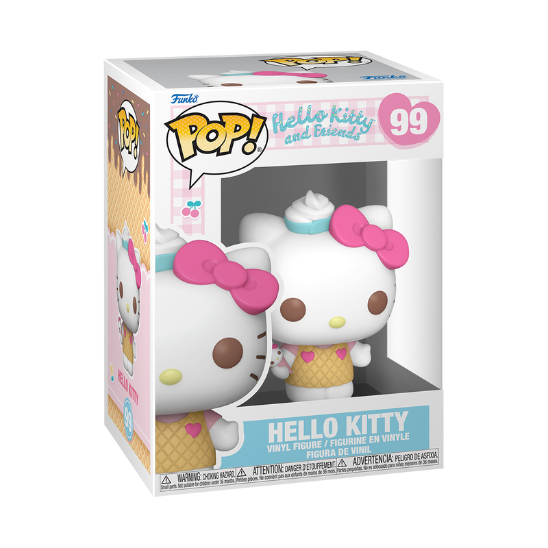 Hello Kitty and Friends Hello Kitty (Ice Cream) Funko Pop! Vinyl Figure #99
