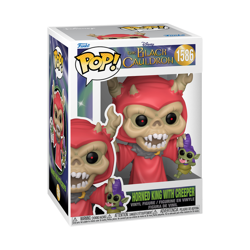 The Black Cauldron Horned King with Creeper Funko Pop! Vinyl Figure #1586