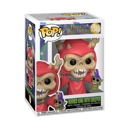 The Black Cauldron Horned King with Creeper Funko Pop! Vinyl Figure #1586