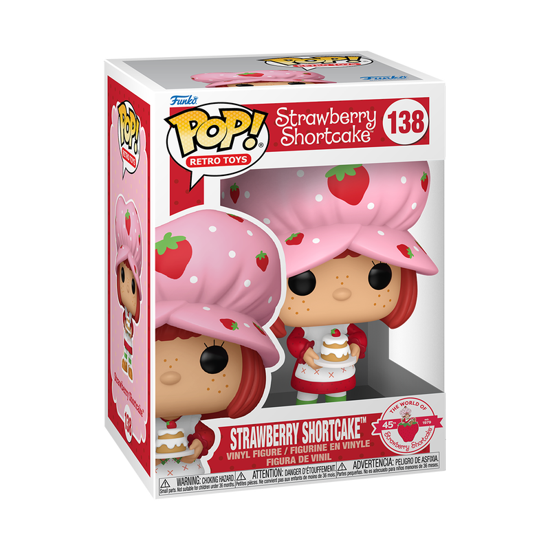Strawberry Shortcake with Dessert Funko Pop! Vinyl Figure #138