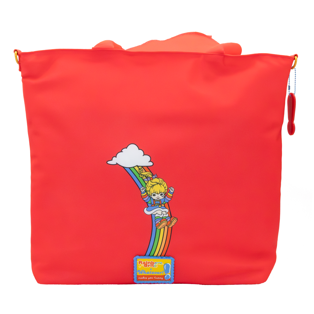Rainbow Brite Puffy Nylon Die Cut Tote Bag