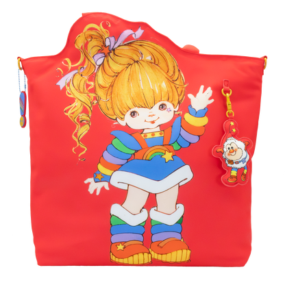 Rainbow Brite Puffy Nylon Die Cut Tote Bag