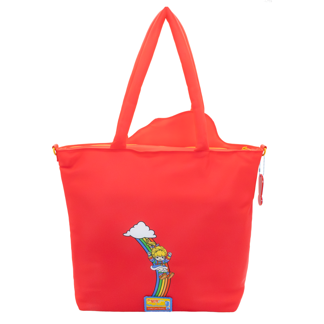 Rainbow Brite Puffy Nylon Die Cut Tote Bag