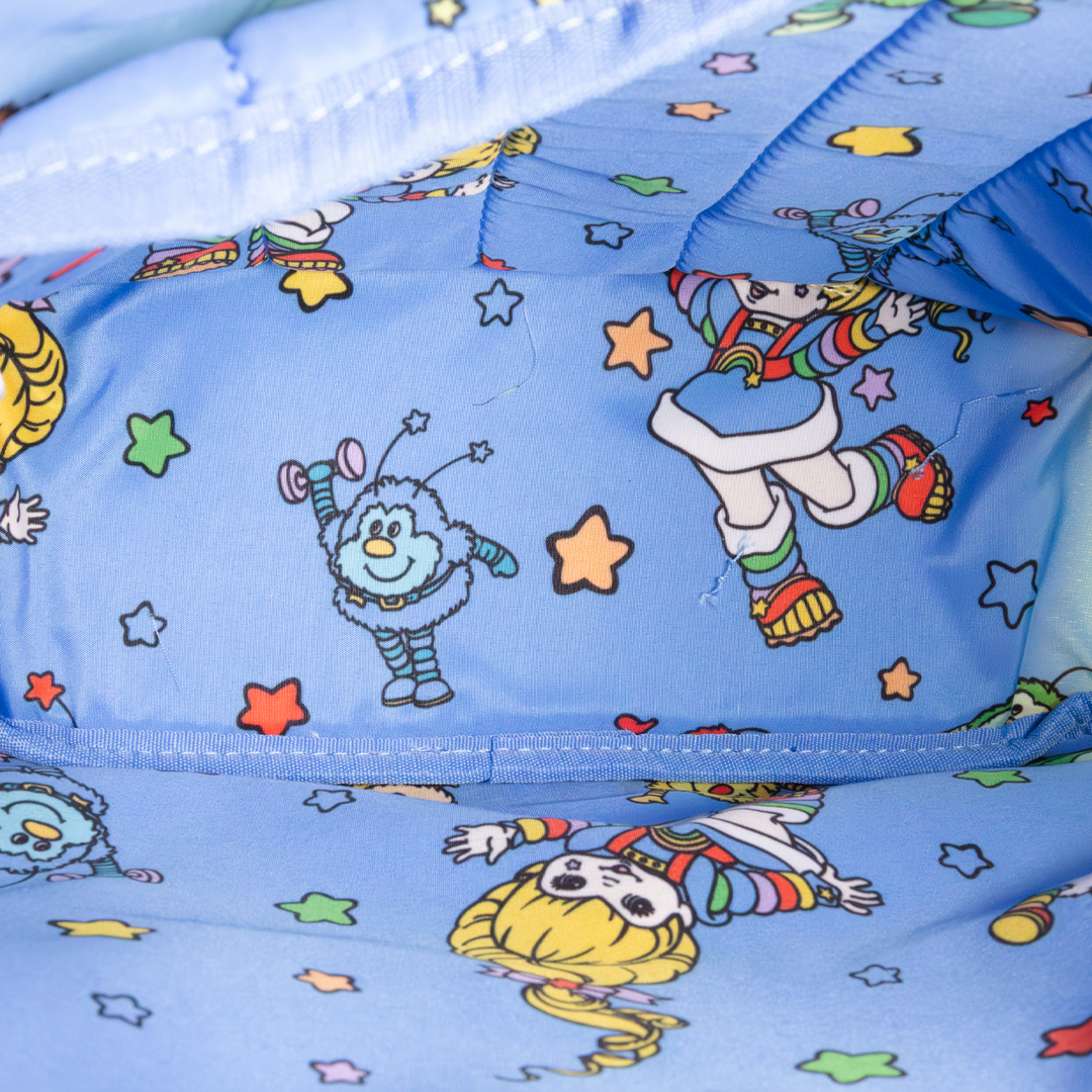 Rainbow Brite Vintage Box Pin Trading Backpack