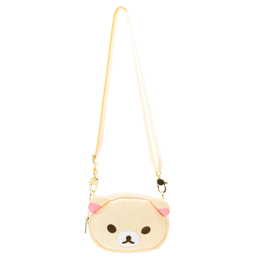 Rilakkuma Kirolakkuma Padded Nylon Mini Crossbody Bag