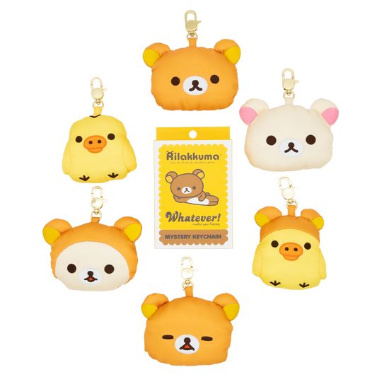 Rilakkuma Mystery Box Puffy Nylon Friends Bag Charms