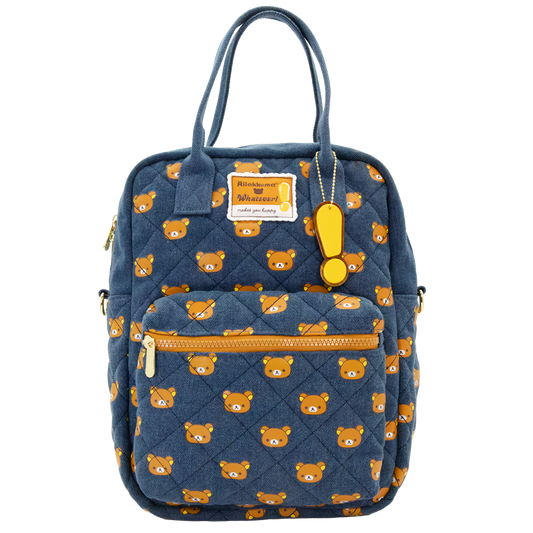 Rilakkuma Quilted Reversible Convertible Square Bag