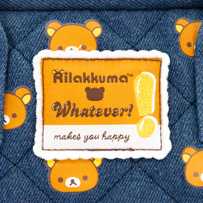 Rilakkuma Quilted Reversible Convertible Square Bag