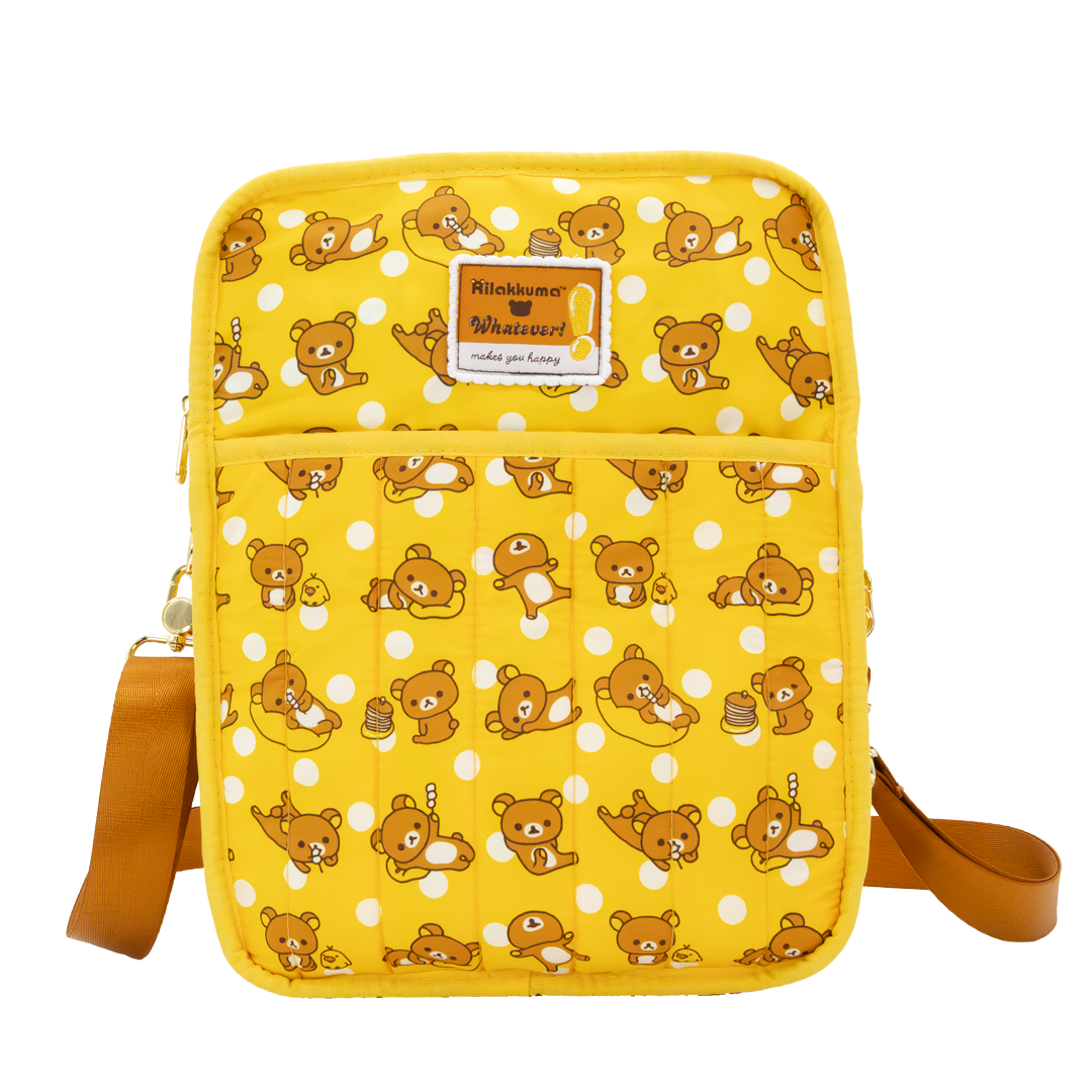 Rilakkuma Quilted Reversible Convertible Square Bag