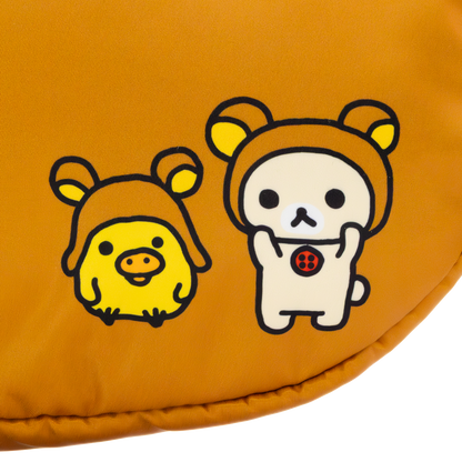 Rilakkuma Head Padded Nylon Tote Bag