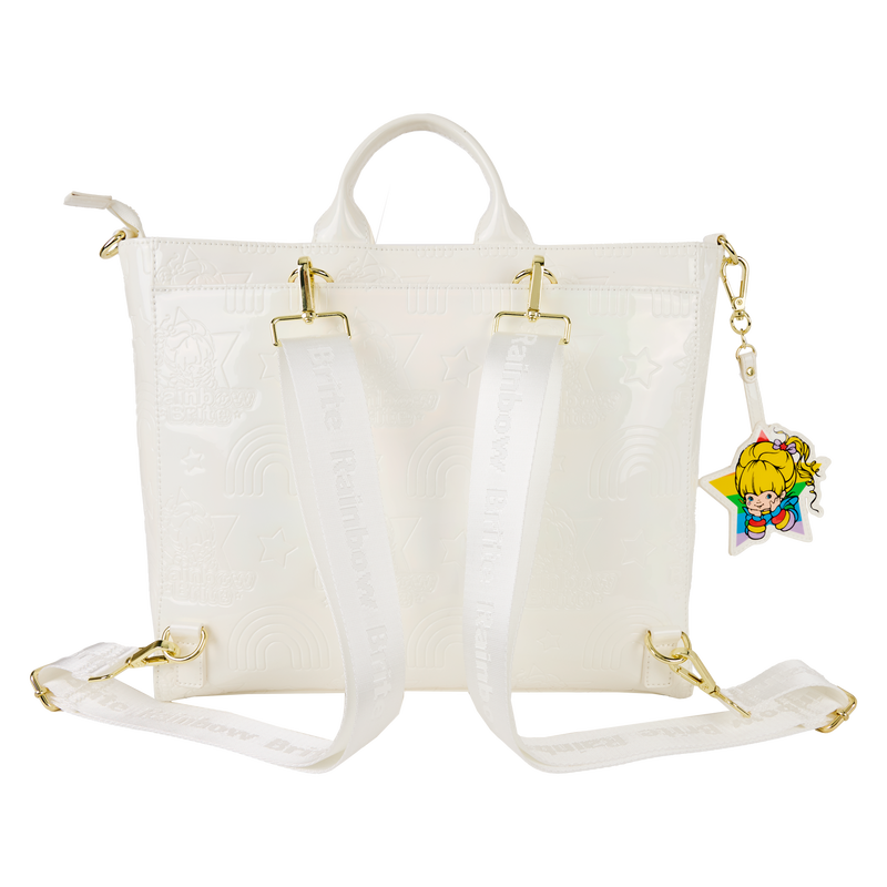 Rainbow Brite™ Iridescent Convertible Backpack & Tote Crossbody Bag