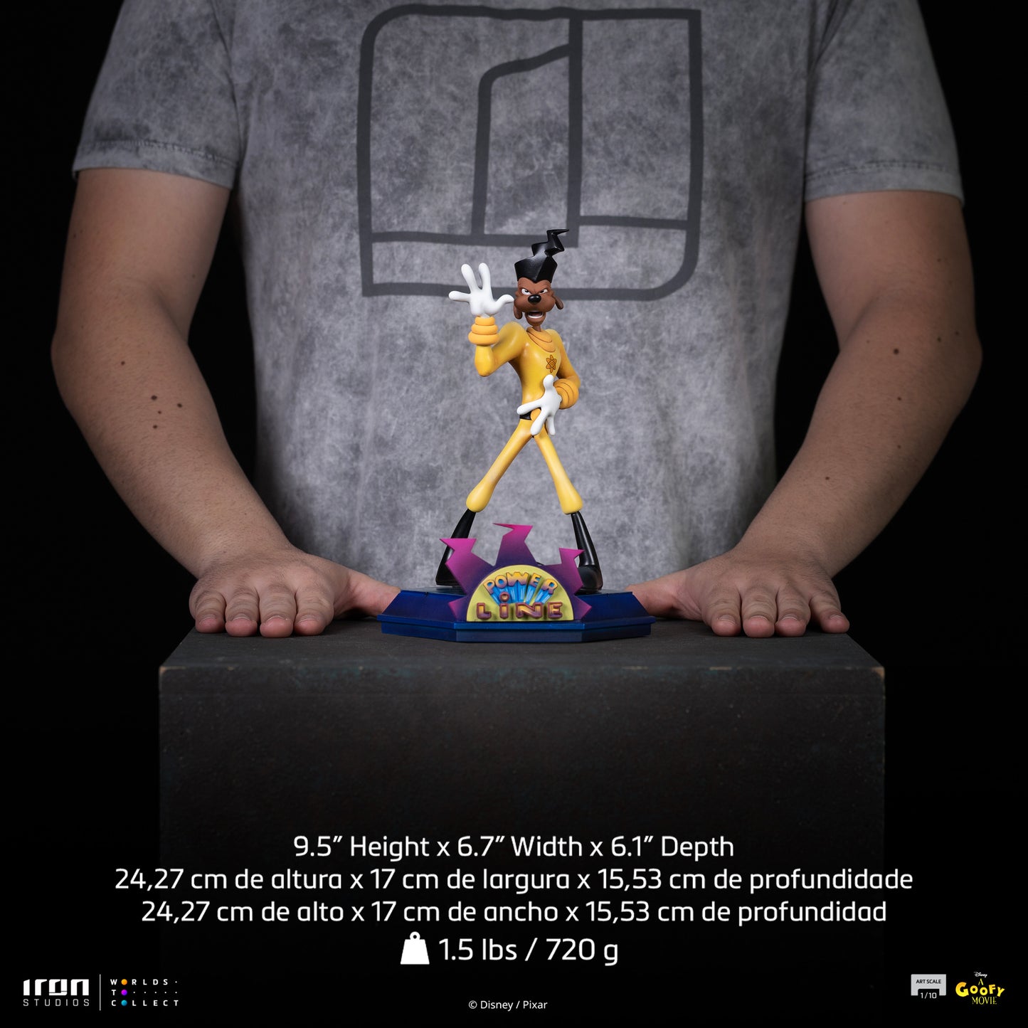 Powerline - A Goofy Movie - Art Scale 1/10 - Iron Studios - PRE-ORDER Q4 2025