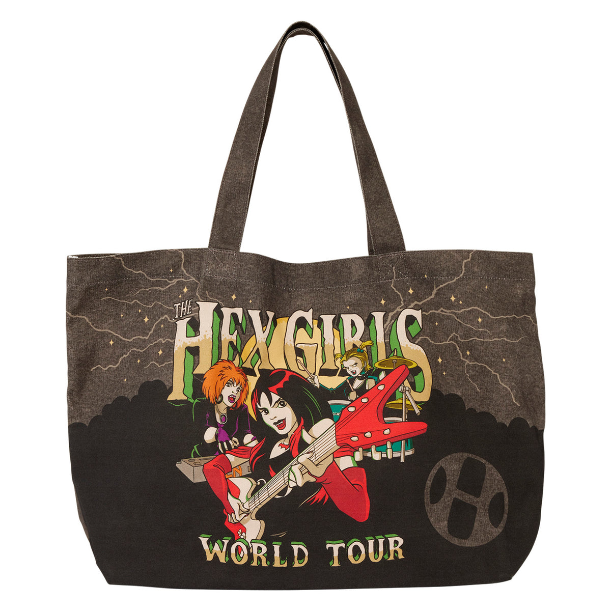 Scooby-Doo! Hex Girls World Tour Oversized Canvas Tote Bag
