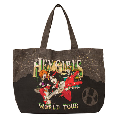 Scooby-Doo! Hex Girls World Tour Oversized Canvas Tote Bag