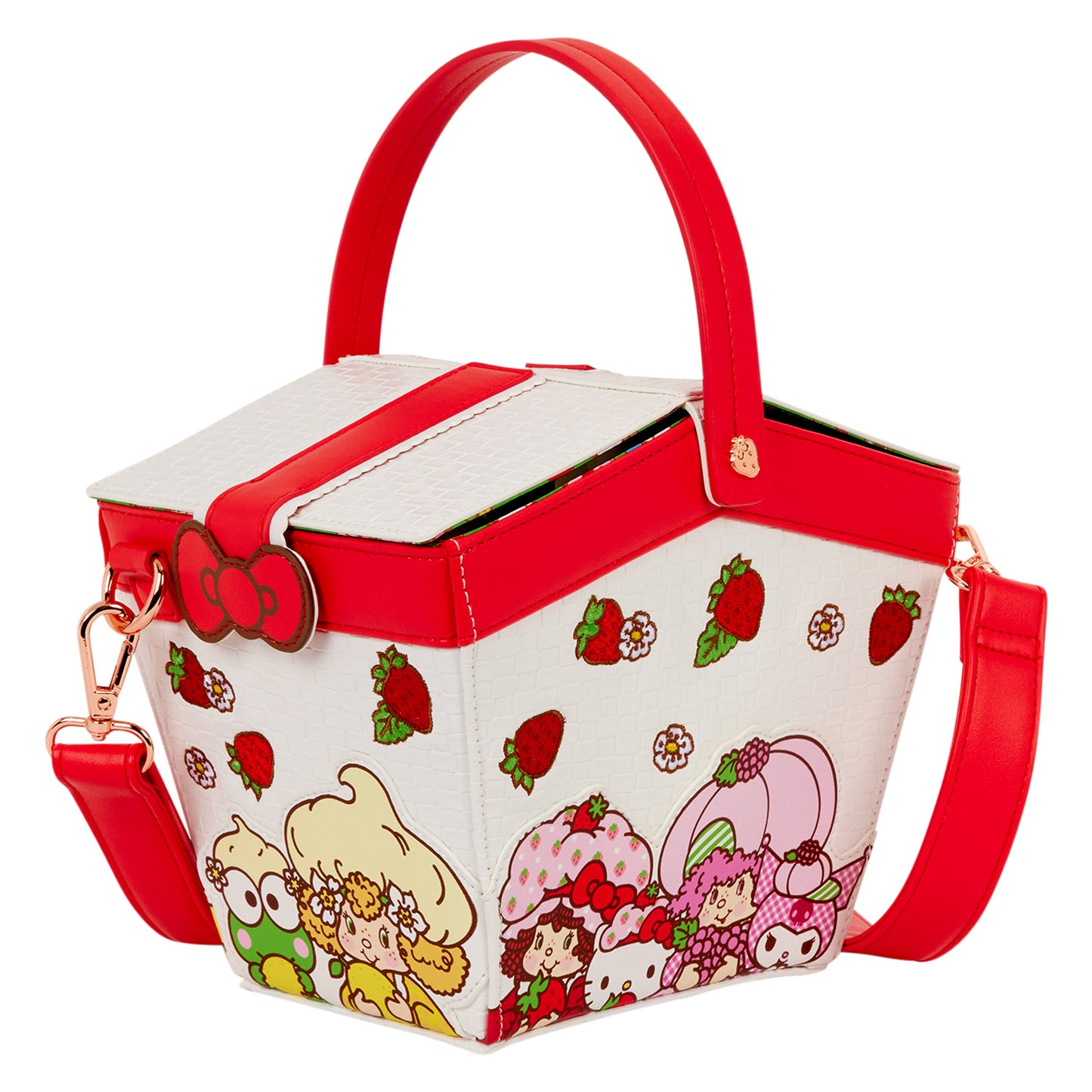 Sanrio Hello Kitty & Friends x Strawberry Shortcake Scented Figural Basket Crossbody Bag
