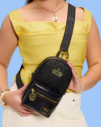 Loungefly Disney Snow White Evil Queen Sling Crossbody Bag
