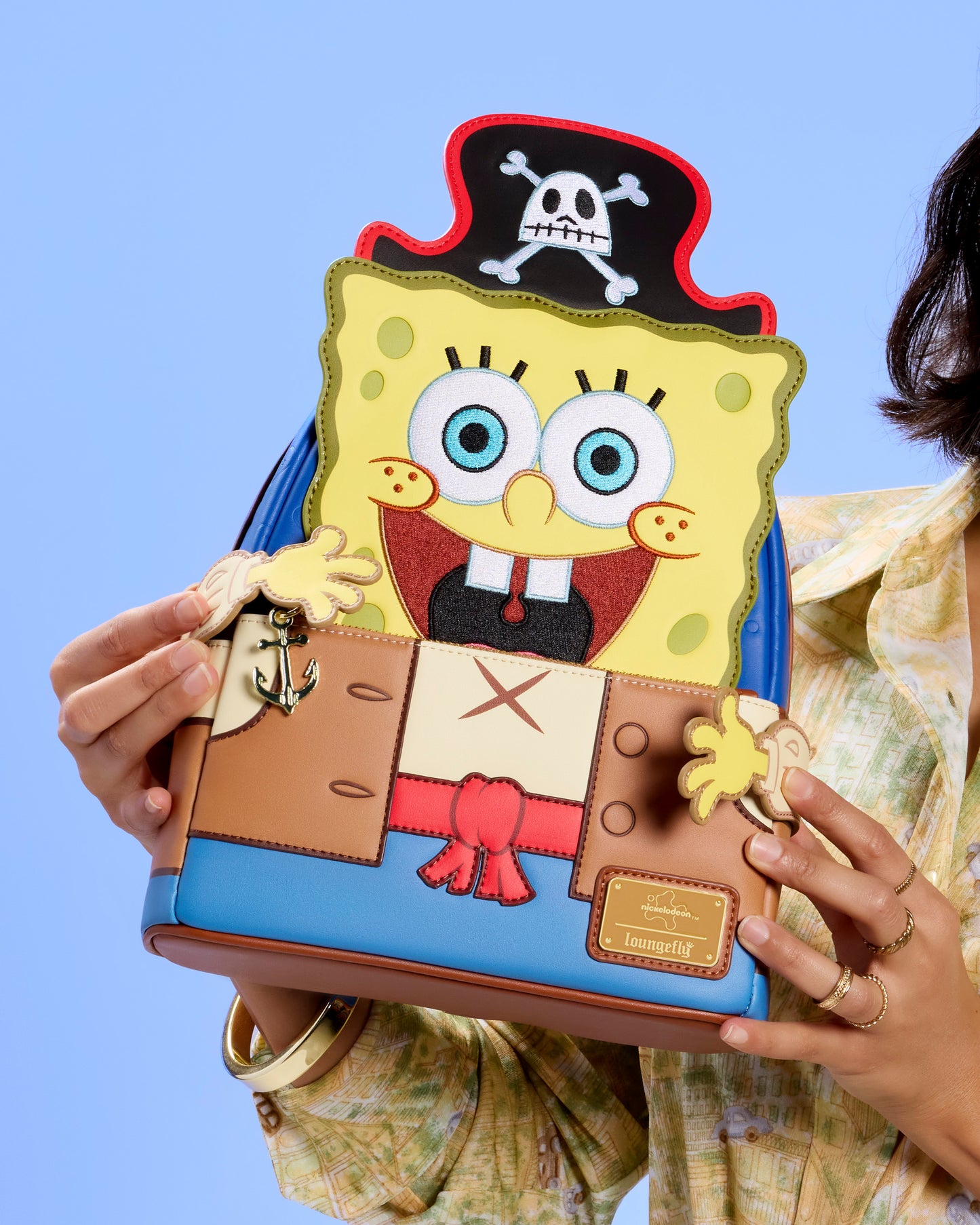 SpongeBob SquarePants Pirate Cosplay Mini Backpack - PREORDER DEC