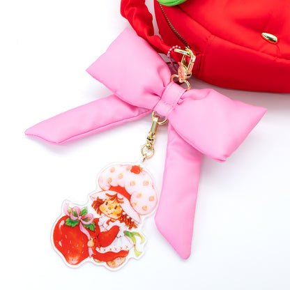 Strawberry Shortcake™ Quilted Strawberry Crossbody Bag