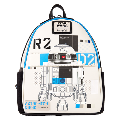 Star Wars: The Power of the Force R2-D2 Astromech Droid Light-Up Mini Backpack