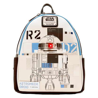 Star Wars: The Power of the Force R2-D2 Astromech Droid Light-Up Mini Backpack