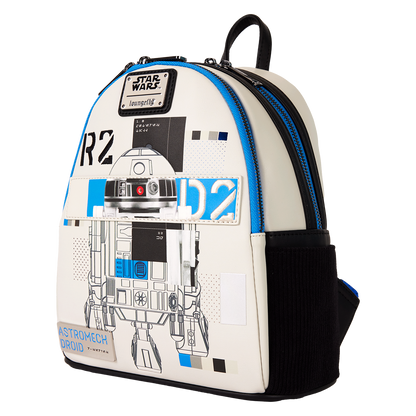 Star Wars: The Power of the Force R2-D2 Astromech Droid Light-Up Mini Backpack