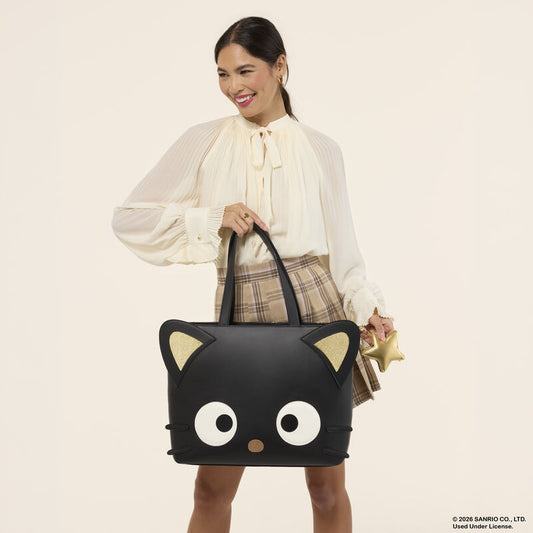 Sanrio Chococat Stars Tote Crossbody Bag with Coin Bag