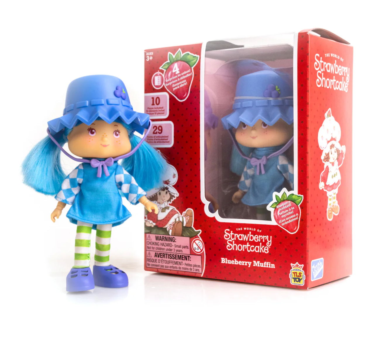 Strawberry Shortcake Blueberry Muffin 5 1/2-Inch Fashion Doll