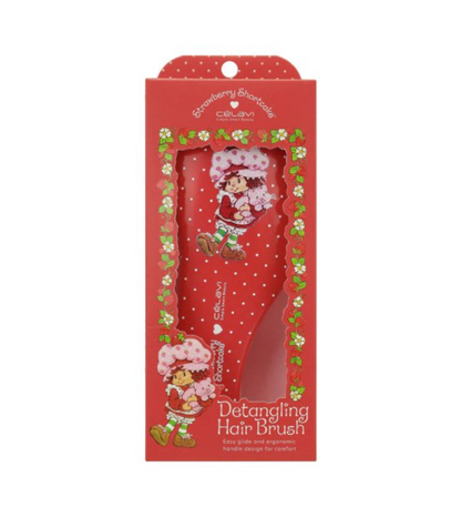 Celavi Strawberry Shortcake Detangling Hair Brush
