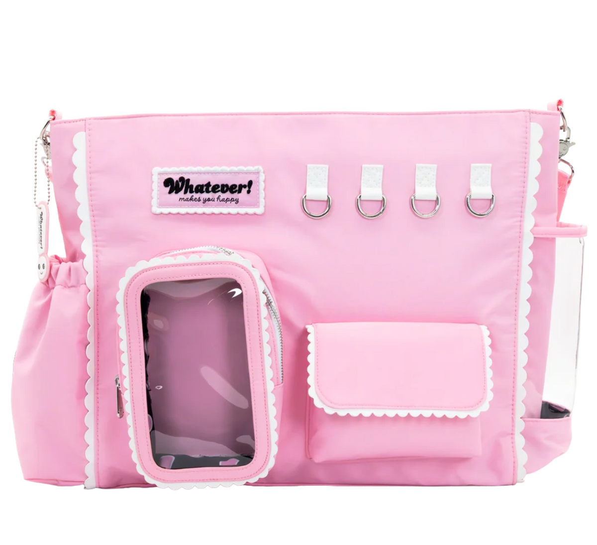 Whatever! Makes You Happy Pink Emotional Support Trinket Bag