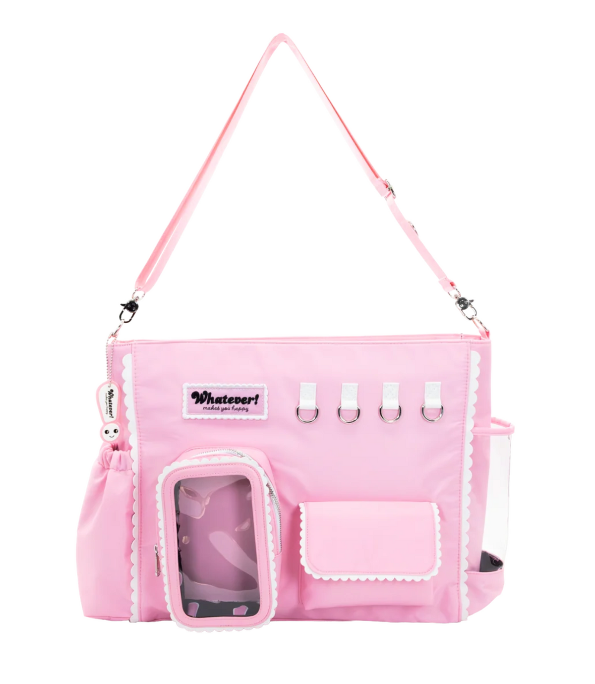 Whatever! Makes You Happy Pink Emotional Support Trinket Bag