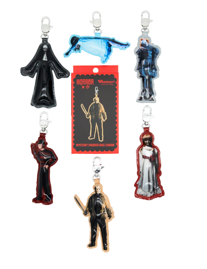 WB Horror Mystery Box Horror Icons Padded Vinyl Bag Charms