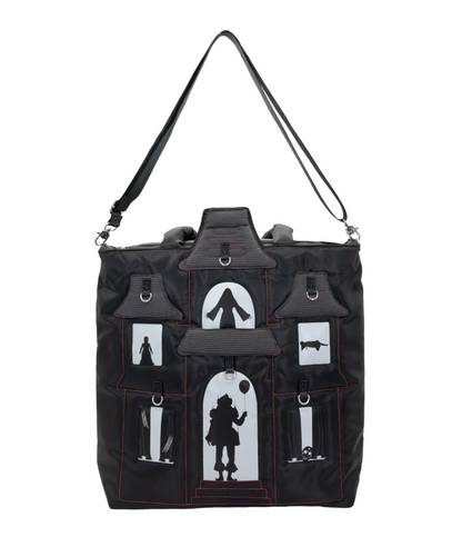 WB Horror House Oversized Padded Tote Bag