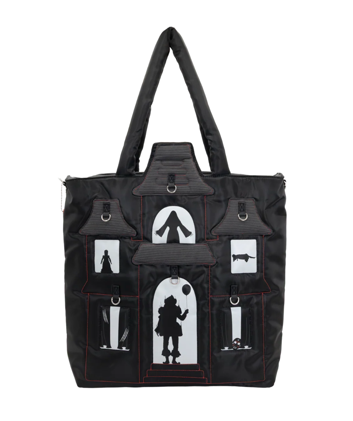WB Horror House Oversized Padded Tote Bag