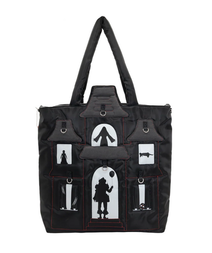 WB Horror House Oversized Padded Tote Bag