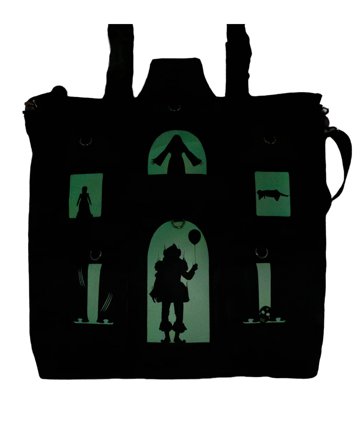 WB Horror House Oversized Padded Tote Bag