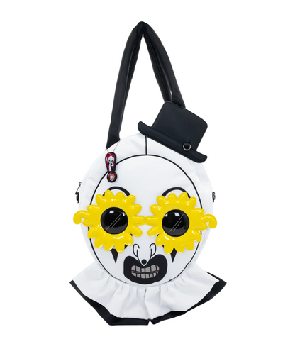 Terrifier 2 Art the Clown Oversized Head Nylon Tote Bag