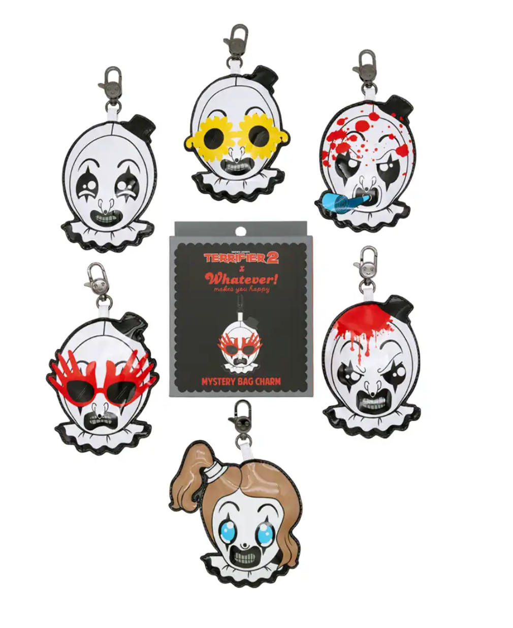 Terrifier 2 Mystery Box Padded Vinyl Bag Charms