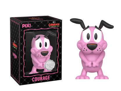 Courage the Cowardly Dog Pix! Vinyl Figure: Nowhere's Protector