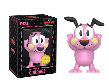 Courage the Cowardly Dog Pix! Vinyl Figure: Nowhere's Protector
