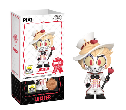 Hazbin Hotel Lucifer Pix! Vinyl Figure - 2026 Convention Exclusive