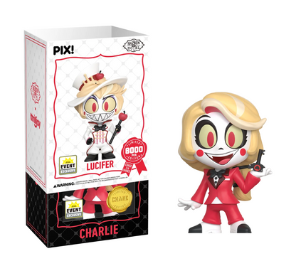 Hazbin Hotel Lucifer Pix! Vinyl Figure - 2026 Convention Exclusive
